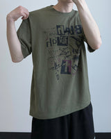 BLAGR PRINTING OVERFIT SHORT‑SLEEVE T‑SHIRT