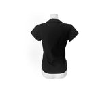 Ishon Puff Slim Collar Shirt Blouse