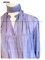Grape scarf dress