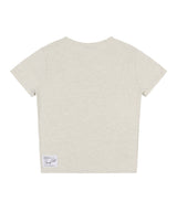 [NF] ワッペン 08 Tシャツ_(MELANGE IVORY)_F24QB295