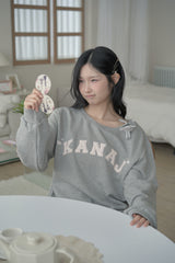 KanaJ mini heart MTM - grey