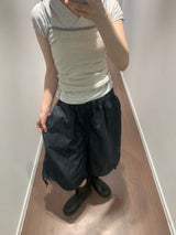 サルベージキュロットデニムパンツ (1color)