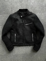 Dark Suede Bodyfit Jacket