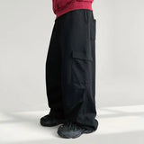 Hank Waistband Knee-Pintuck Training Wide Pants (5 colors)