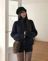 Chewy Shearling Fur Toggle Crossbody Bag