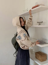 Pinkit Nordic Hood Knit