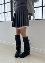 LAYER PLEATS SKIRT