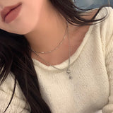 Link Pierce Balls Necklace