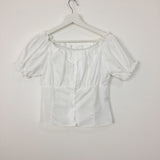 Julie Puff Blouse  (2color)