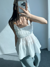 ストライプバルーンデニム💙🖤 - 2 カラーズ
