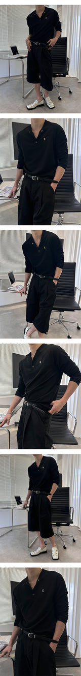 [MADE] Raglan muscle henry neck sleeves