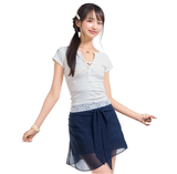 ROSY MIDI SKIRT [NAVY]