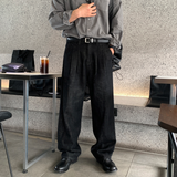  Made Pintuck Raw Paper Wide Denim