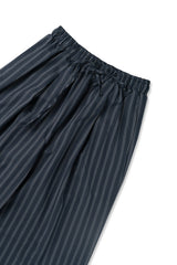 Stripe easy pants_navy