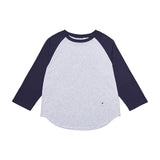 Cozy Mellow Charm Raglan Top_Navy