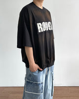 Folding Printed Short Sleeve Tee