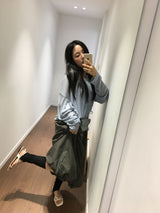 Loop Midi Knee Socks (4color)