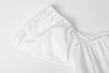 Sorbet top - white