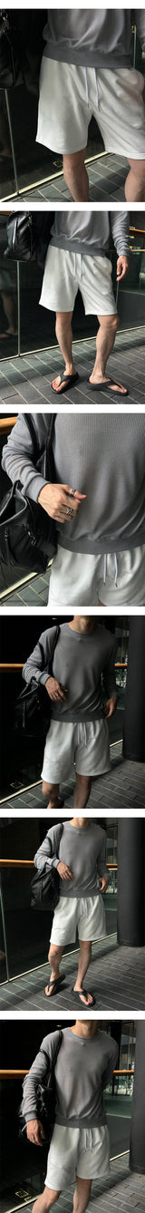 [Unisex] アイスクロップサマーニット(5color)