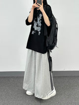  track long skirt pants