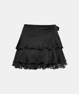 Ribbon Frill Lace Skirt