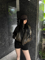 Ain leather jacket