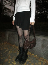buckle mini shoulder bag