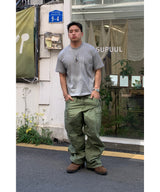 ヘビークロッププレーン半袖Tシャツ