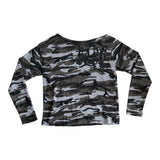 カモオフショルダーTシャツ
