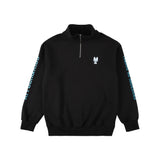 会場購入【涼海 すう】ハーフジップスウェット - スカイブルー