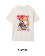 ハディンバイクグラフィック半袖Tシャツ