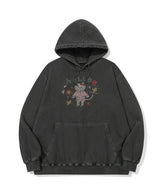 26SS★ ハローフラワーピグメントフーディー