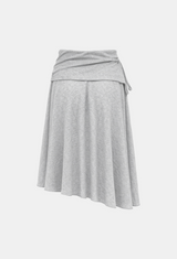 Natural Flare Wrap Skirt