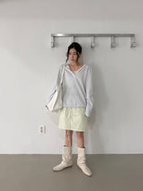 レースキャミトップ (Dumble, Bio-Washed) 2sizes - Ivory