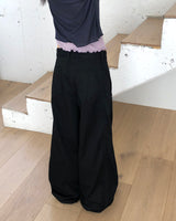 ズベリベットワイドパンツ