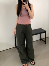 [~XL] ブルックス ワイド ストレート パンツ