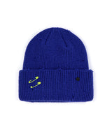 BBD Ripped Custom Long Beanie (Blue)