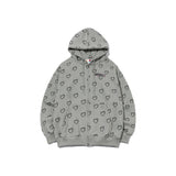 BN Heart Pattern Hood zip-up [2Color]