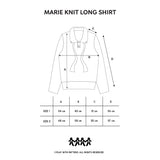 Marie Knit Polo Shirt Longsleeve - Size 1