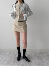 Will You See-through Round Neck Cardigan