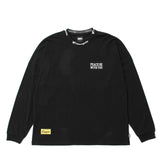 EXAMPLE CURSIVE CIRCLE LOGO BIGCOLLAR L/S TEE