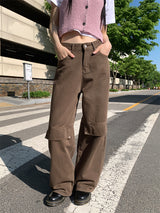 POINT BACK CLIP WIDE PANTS (3C)