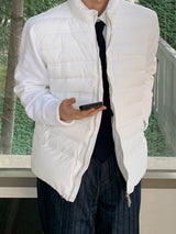 Pin-to-way knit padding