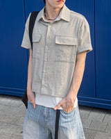 Morin Double Crop Check Shirt