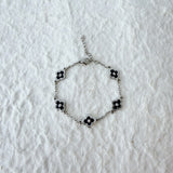 Midnight Flower Bracelet