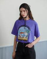 【MADE】サンシャインゴーストプリントTシャツ [PURPLE]