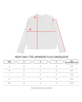 Boxy Daily Tee Japanese Flux Longsleeve