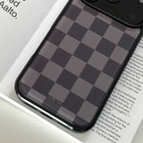 SUN CASE GRAPHIC CHECKER BOARD DEEP GRAY
