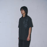 Untitled Starrynight Small Stripe Short Sleeve Black Charcoal
