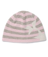 STRIPED TWIN STAR BEANIE PINK(CV2GFUAB30A)
